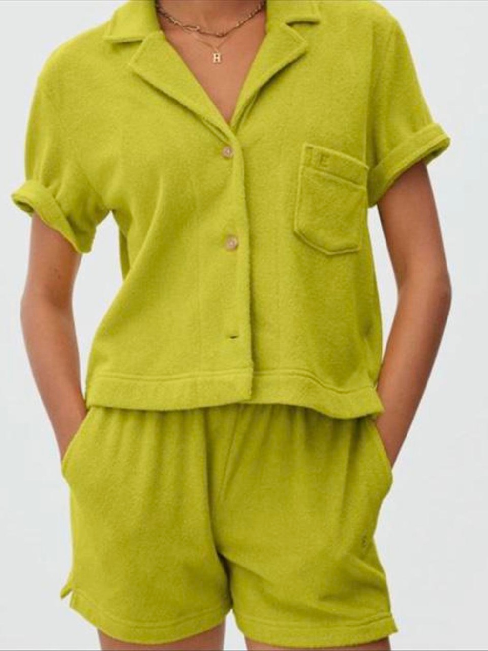Everlane Terry cloth set